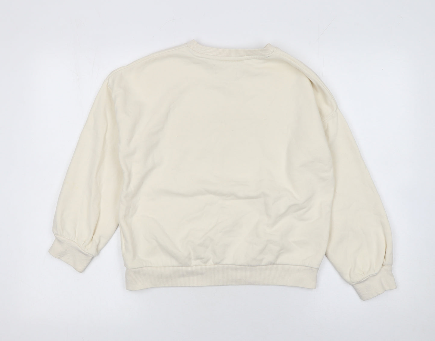 Marks and Spencer Girls Beige Gryffindor Pullover Sweatshirt 10-11 Years