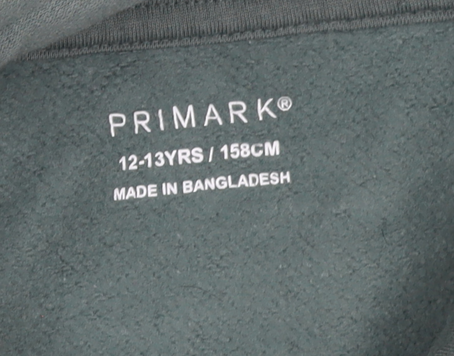 Primark Boys Green Tokyo Graphic Pullover Hoodie 12-13 Years Fleece