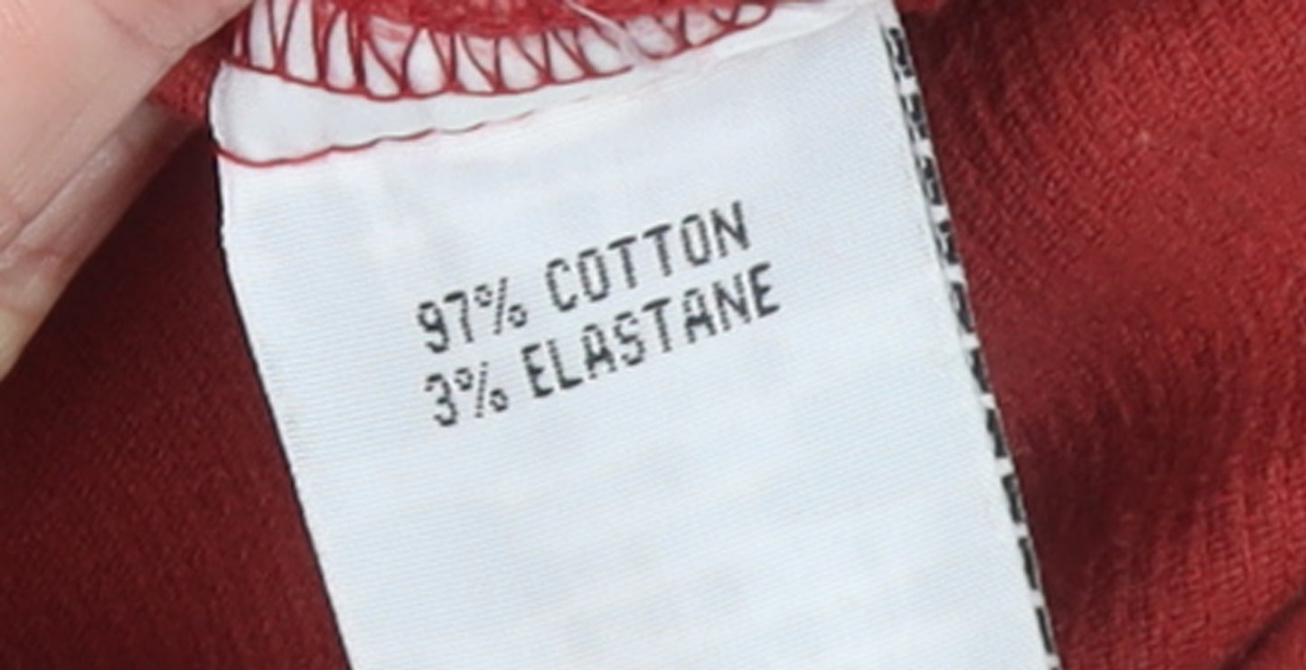 Alice Collins Women’s Red Corduroy A-Line Skirt Size 16