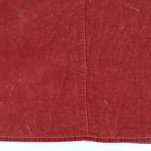 Alice Collins Women’s Red Corduroy A-Line Skirt Size 16