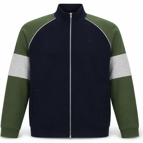 Burton Menswear Men’s Multicoloured L Full Zip Cotton Jumper