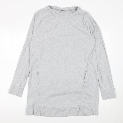 Next Womens Grey Long Sleeve Pullover Sweatshirt Size 14