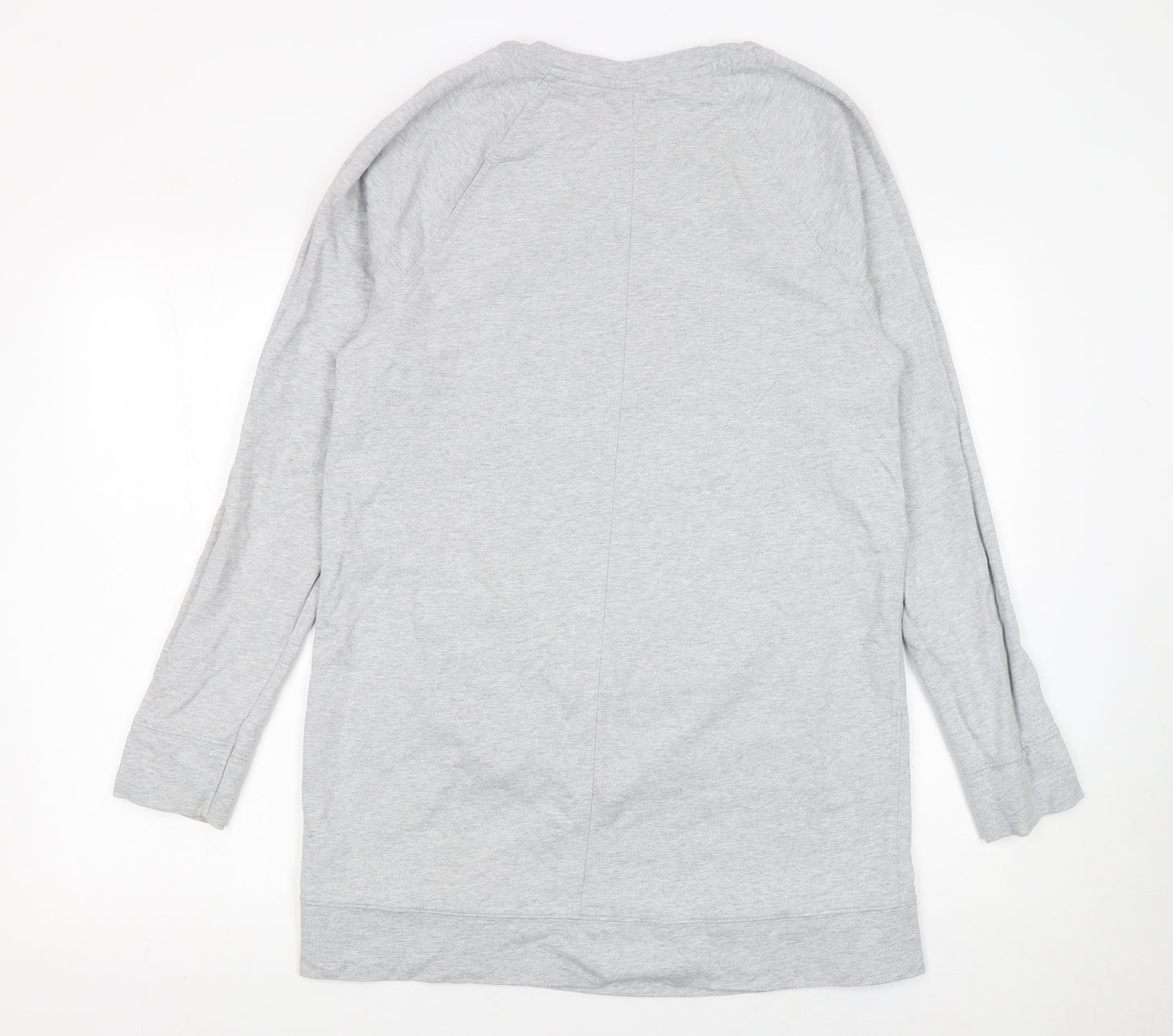 Next Womens Grey Long Sleeve Pullover Sweatshirt Size 14
