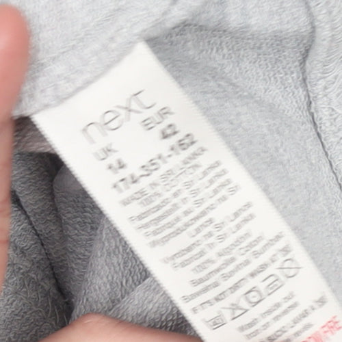 Next Womens Grey Long Sleeve Pullover Sweatshirt Size 14