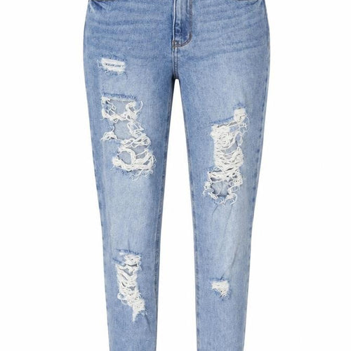 Tinseltown Women’s Blue Distressed Skinny Jeans Size 5