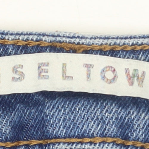 Tinseltown Women’s Blue Distressed Skinny Jeans Size 5
