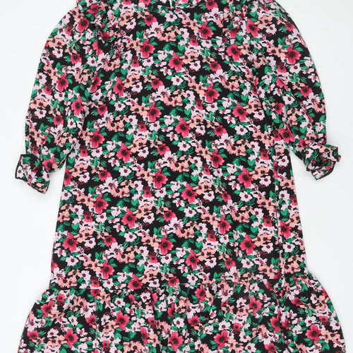 Matalan Women’s Multicoloured Floral Shift Dress Size 12