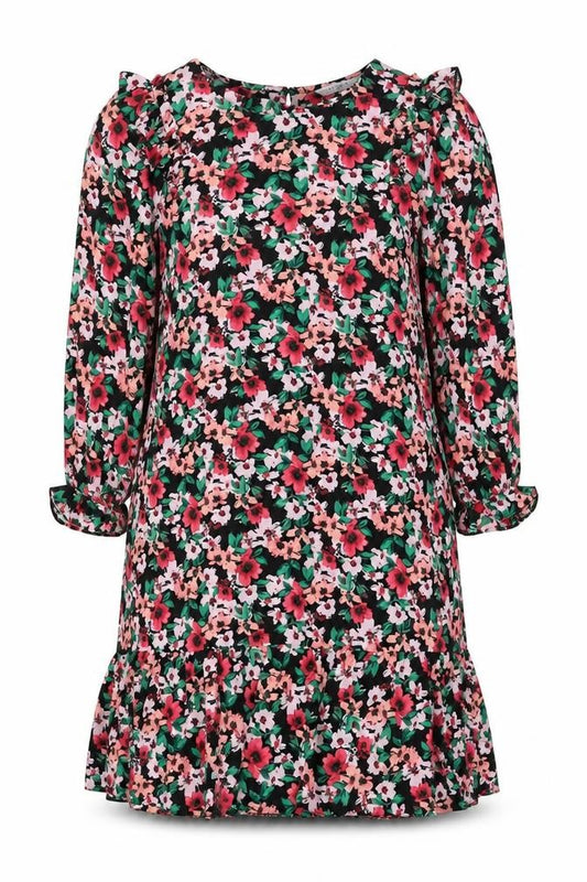 Front view of Matalan Women’s Multicoloured Floral Shift Dress, size UK 12