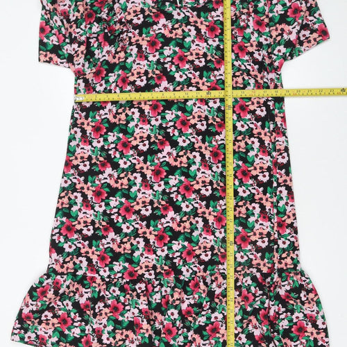 Matalan Women’s Multicoloured Floral Shift Dress Size 12
