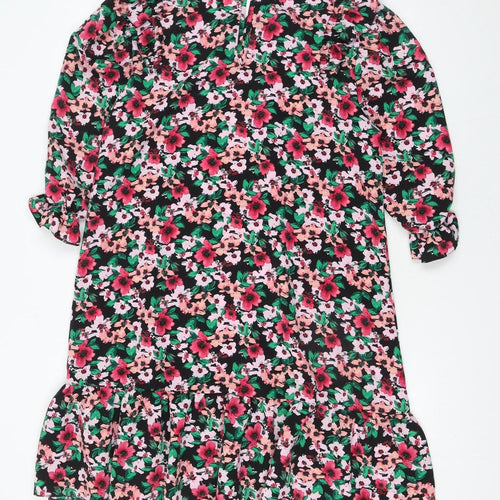 Matalan Women’s Multicoloured Floral Shift Dress Size 12
