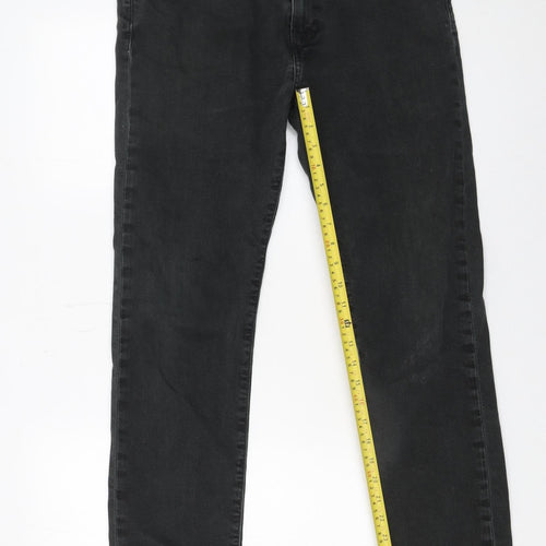 Levi's Premium Men's Black Slim Straight Jeans W31 L32