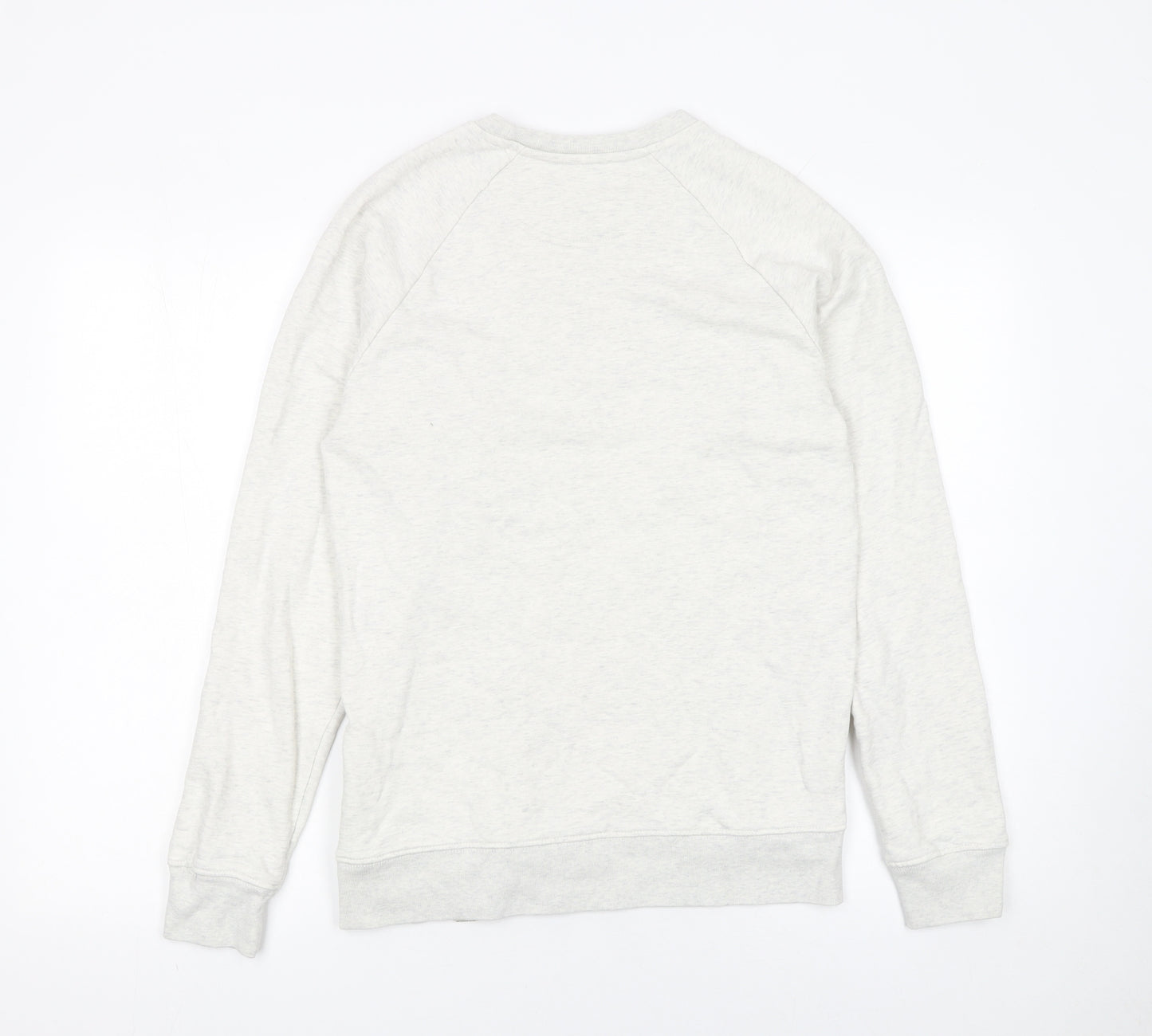 Toranja Women Grey Graphic Tram Sweatshirt XS Organic Cotton Blend