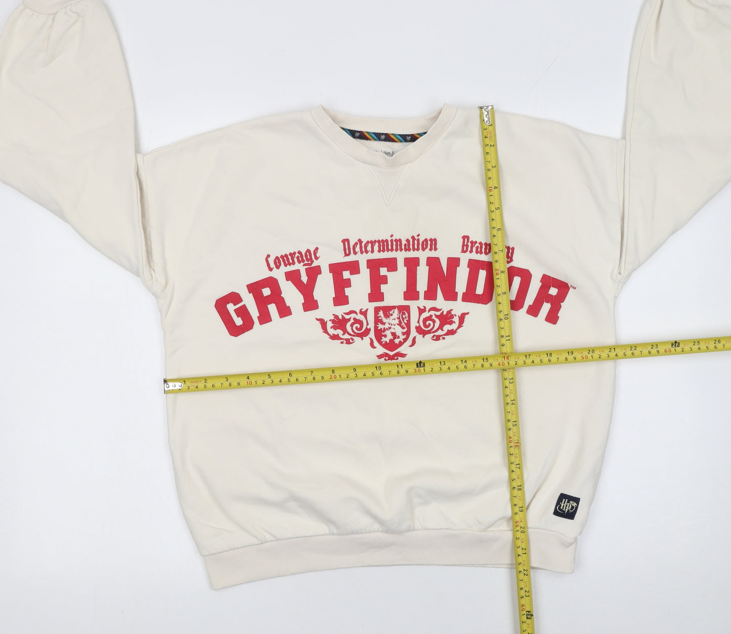 Marks and Spencer Girls Ivory Gryffindor Pullover Sweatshirt Age 13-14 Years