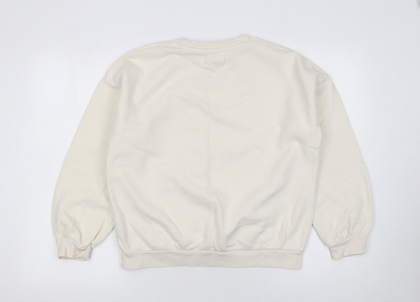 Marks and Spencer Girls Ivory Gryffindor Pullover Sweatshirt Age 13-14 Years