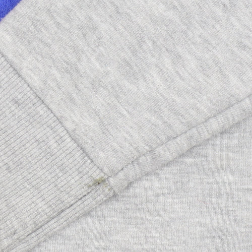 New Look 915 Girls Grey NASA Cropped Hoodie Age 10-11 Years Pullover