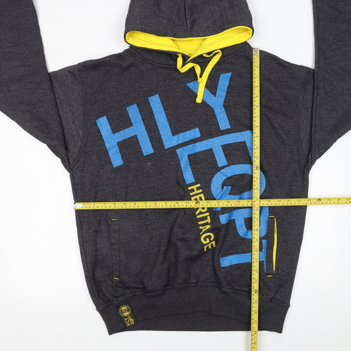 HLY EQPT Heritage Men Grey XL Pullover Hoodie With Logo