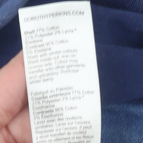 Dorothy Perkins Women’s Blue Maternity Jegging Jeans Size 8
