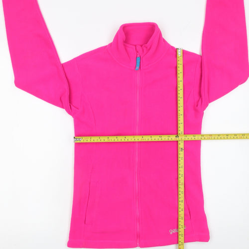 Gelert Girls Pink Fleece Full Zip Jacket 13 Years Lightweight Outdoor