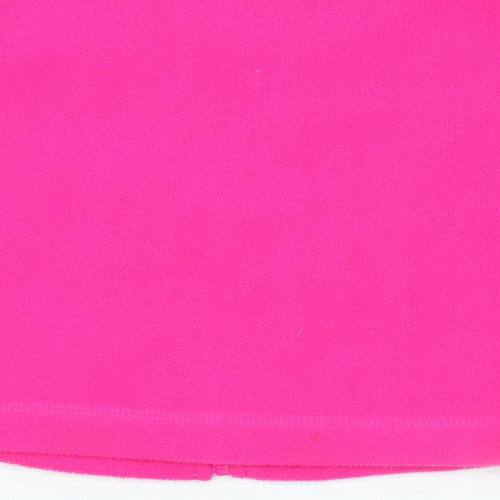 Gelert Girls Pink Fleece Full Zip Jacket 13 Years Lightweight Outdoor