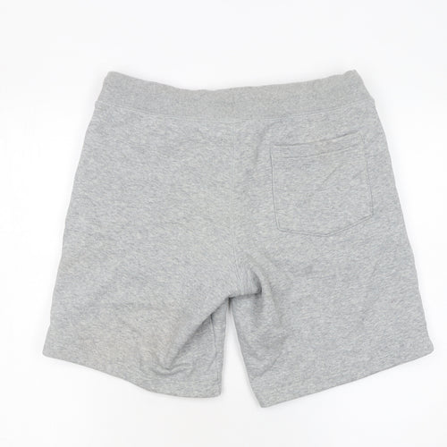 Jack Wills Men's Grey Sweat Shorts M Casual Drawstring Jersey