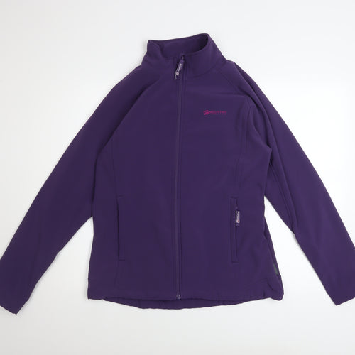 Mountain Essentials Women's Purple Softshell Jacket Size 14
