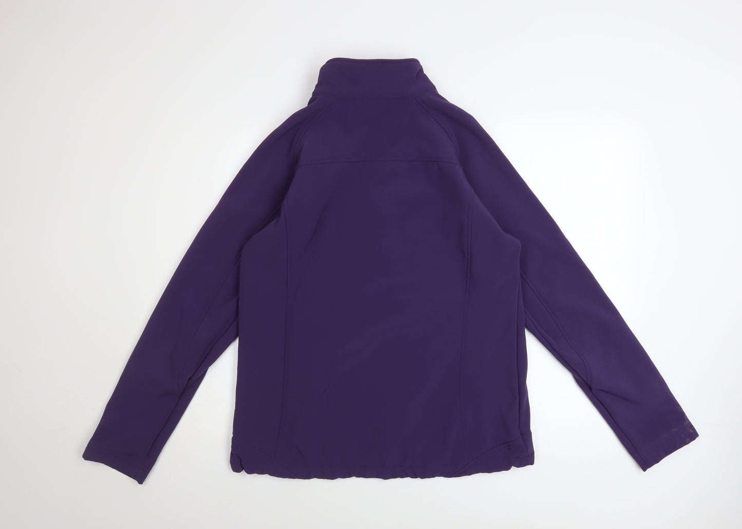 Mountain Essentials Women's Purple Softshell Jacket Size 14