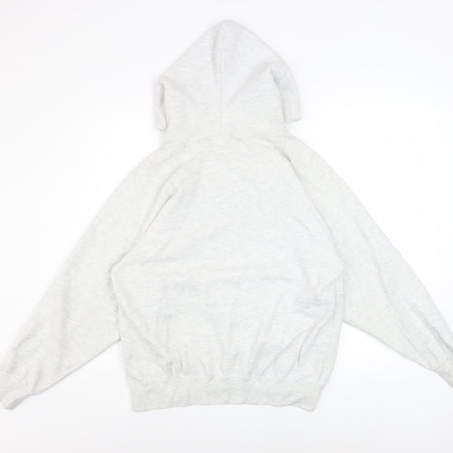 Champion Men's Grey Medium Pullover Hoodie Authentic Athletic Logo