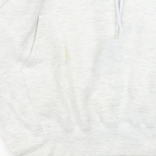 Champion Men's Grey Medium Pullover Hoodie Authentic Athletic Logo