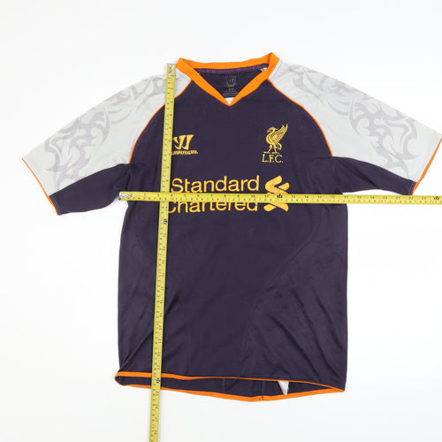 Warrior Liverpool FC Mens Purple Football Jersey Shirt S