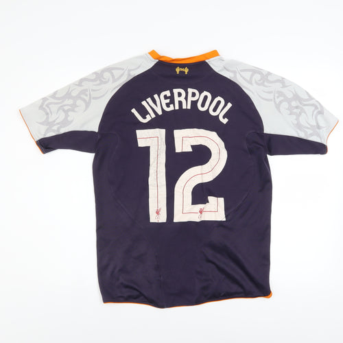 Warrior Liverpool FC Mens Purple Football Jersey Shirt S
