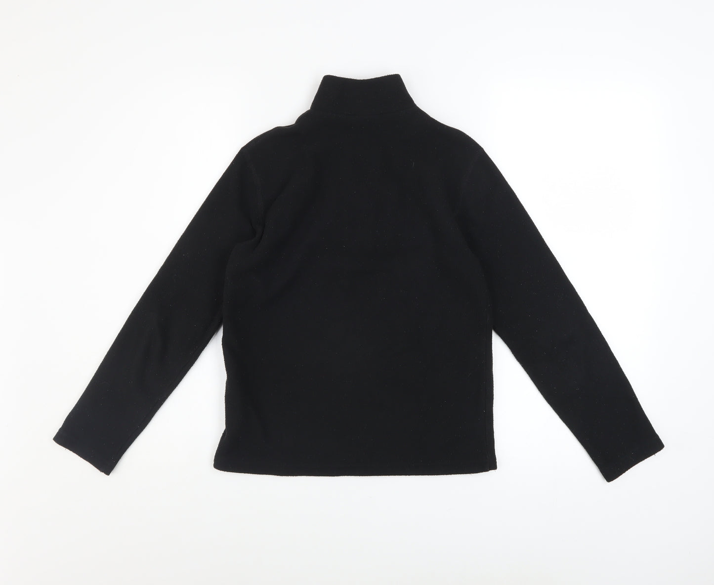 The North Face Boys Black Fleece 1/4 Zip Pullover Sweatshirt Size M