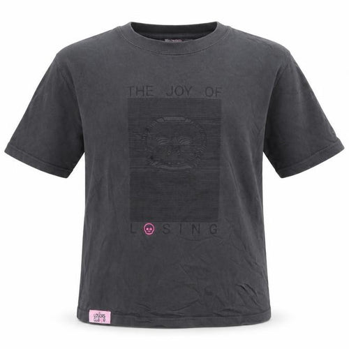 The Losers Club Men’s Black Graphic Crew Neck Cotton T-Shirt Size S