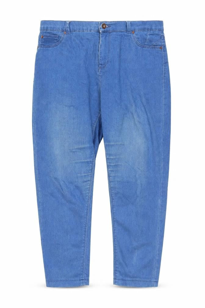 Denim Co. Womens Blue Size 16 Straight Leg Mid Rise Stretch Jeans