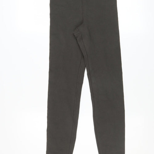 Fear of God Essentials Women's Brown Cotton Stretch Leggings Size S