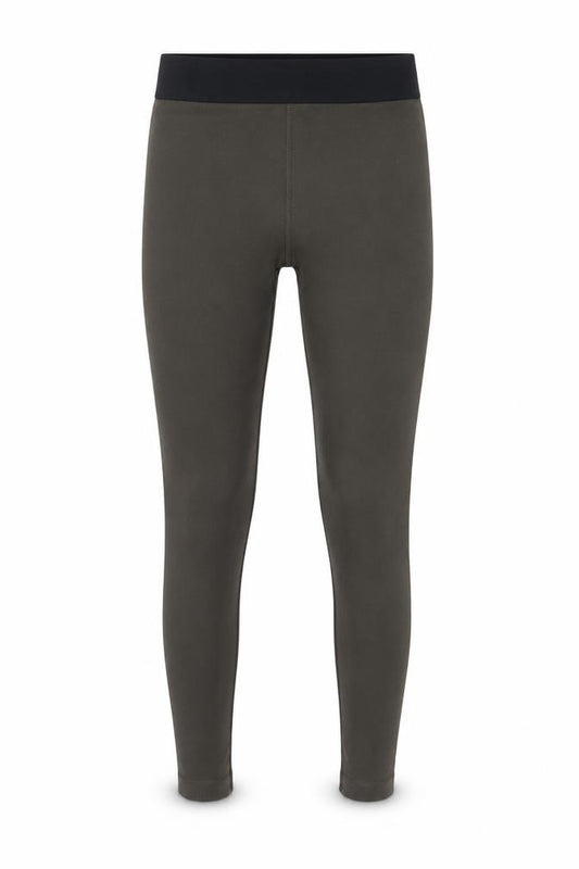 Fear of God Essentials Women's Brown Cotton Stretch Leggings Size S