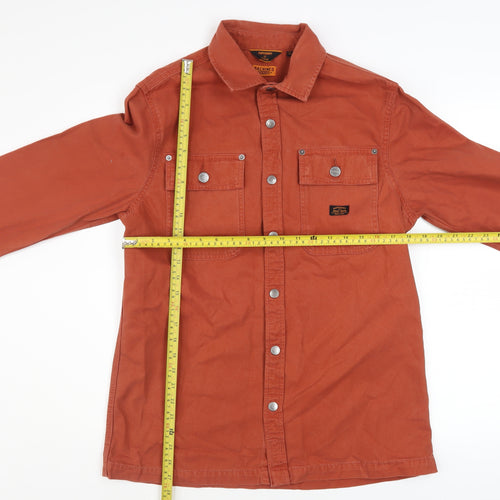 Superdry Men's Brown Canvas Workwear Jacket M Basic Style