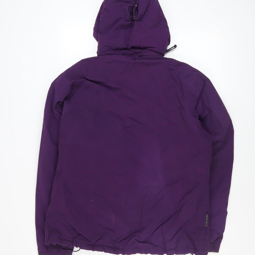 Parallel Womens Purple Waterproof Ski Jacket Size 16 Hooded Winter Coat