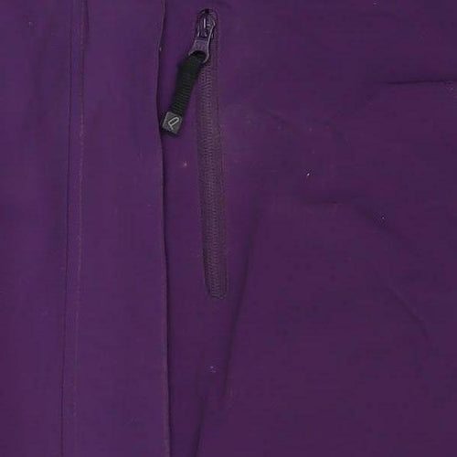 Parallel Womens Purple Waterproof Ski Jacket Size 16 Hooded Winter Coat
