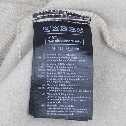 Rocktrail Men's Beige Fleece Full Zip Hiking Jacket Size 40
