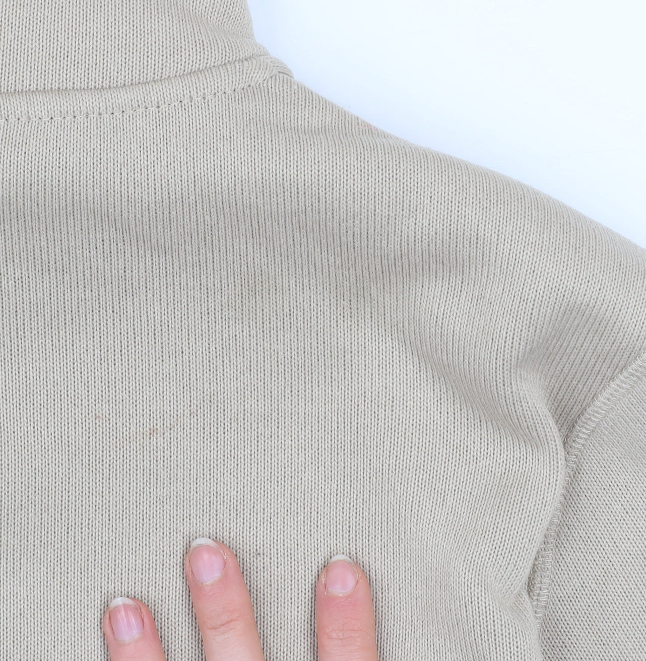 Rocktrail Men's Beige Fleece Full Zip Hiking Jacket Size 40