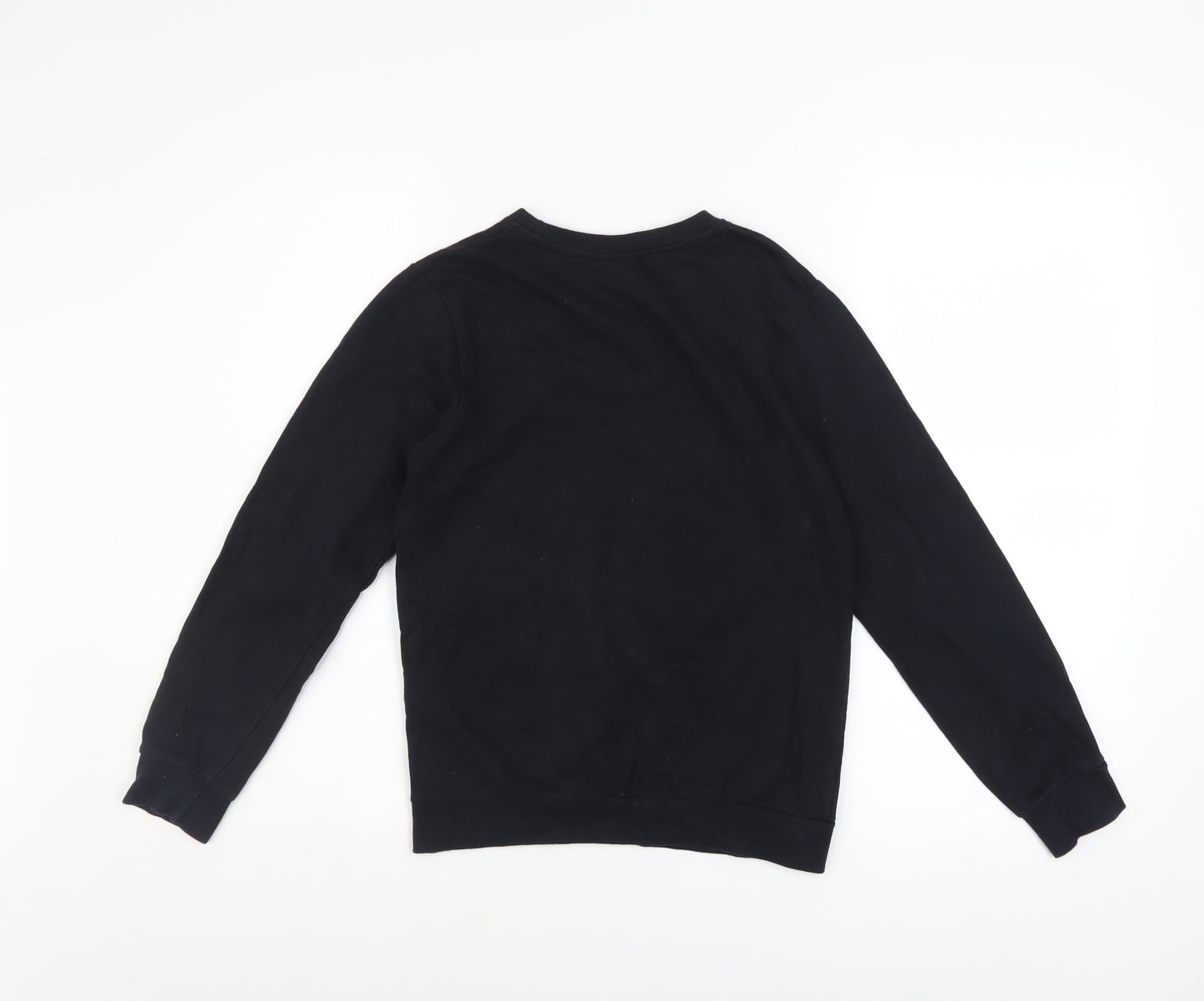 Matalan Boys Black Minecraft Creeper Pullover Sweatshirt 10 Years