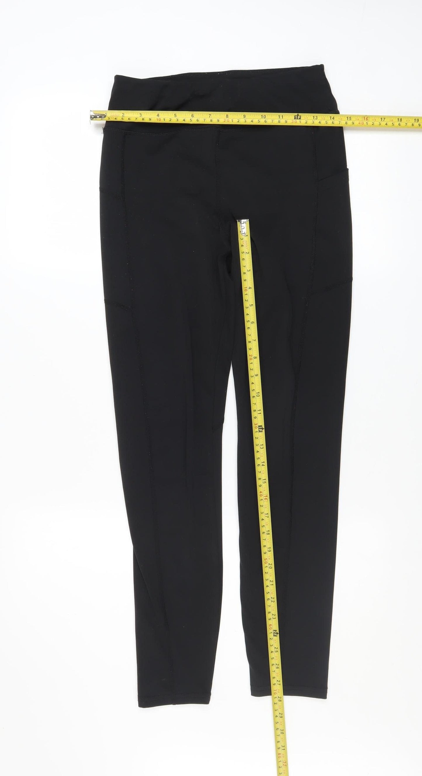 Bekkin Women’s Black Slim Fit Stretch Leggings M