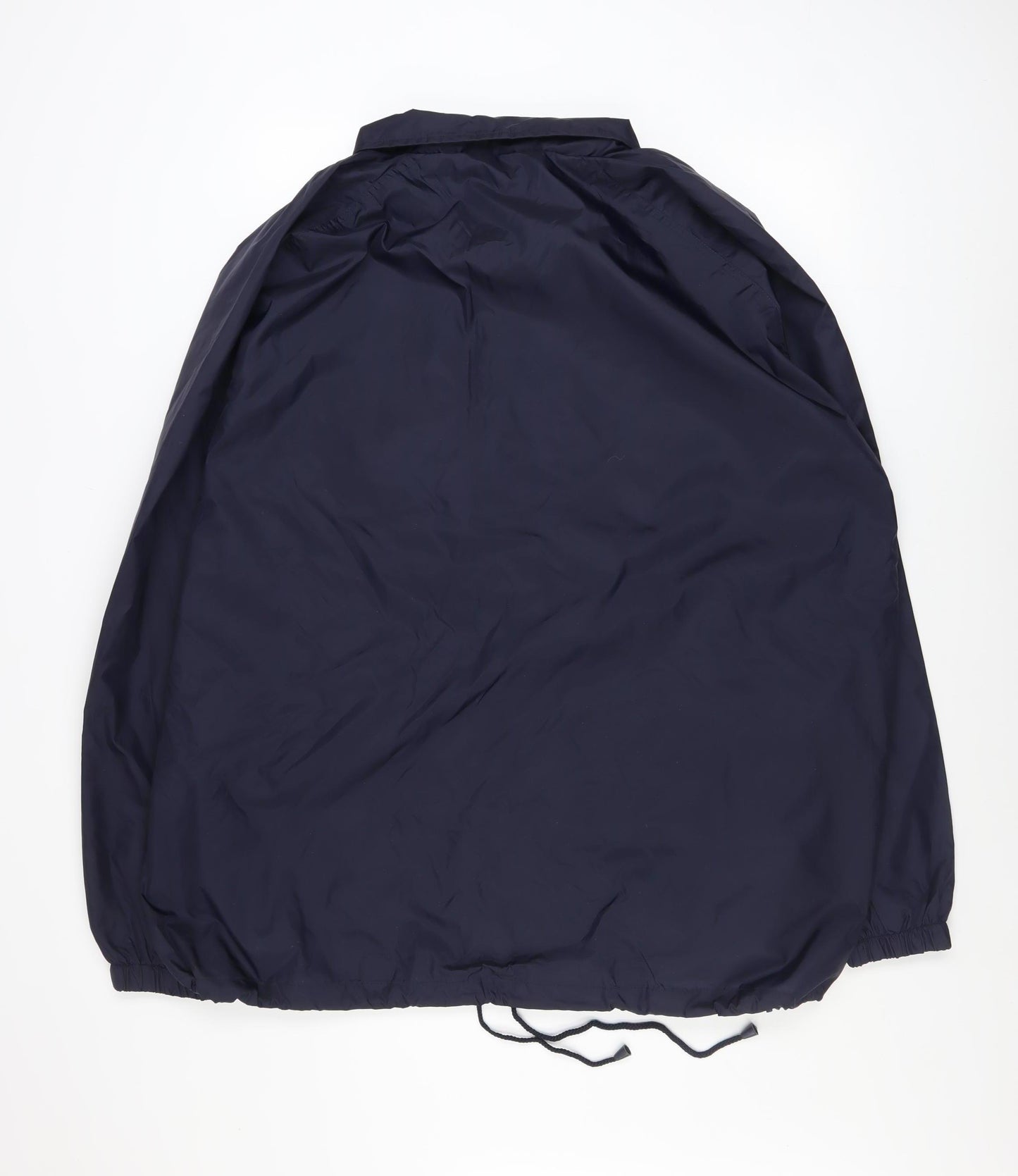 Atlantic Men's Blue 2XL Windbreaker Nylon Jacket Lightweight Casual