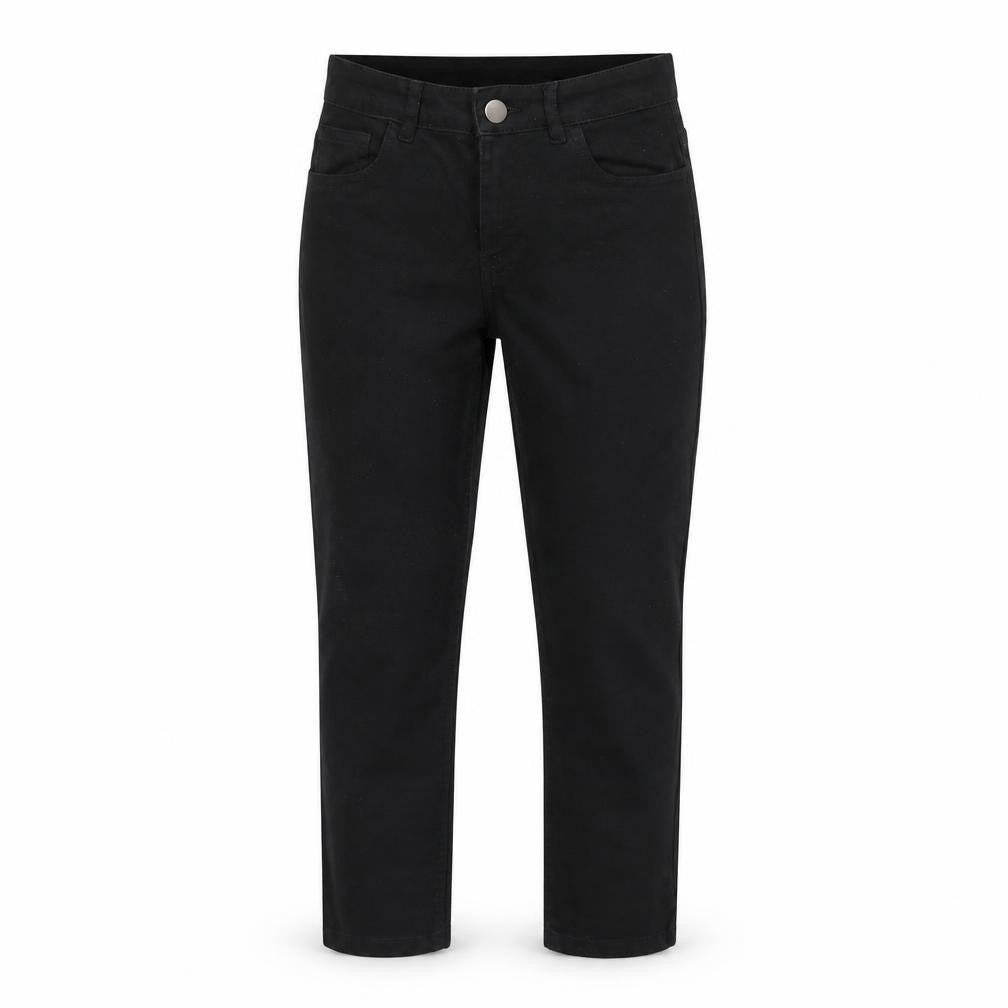 Front view of Dunnes Women's Black, size 10, Skinny Jeans