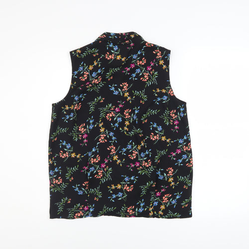 Dunnes Stores Women’s Multicoloured Floral Sleeveless Tunic Blouse Size 12