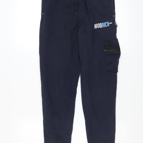 Hoodrich Boys Blue XL Jogger Sweatpants with Pockets and Drawstring