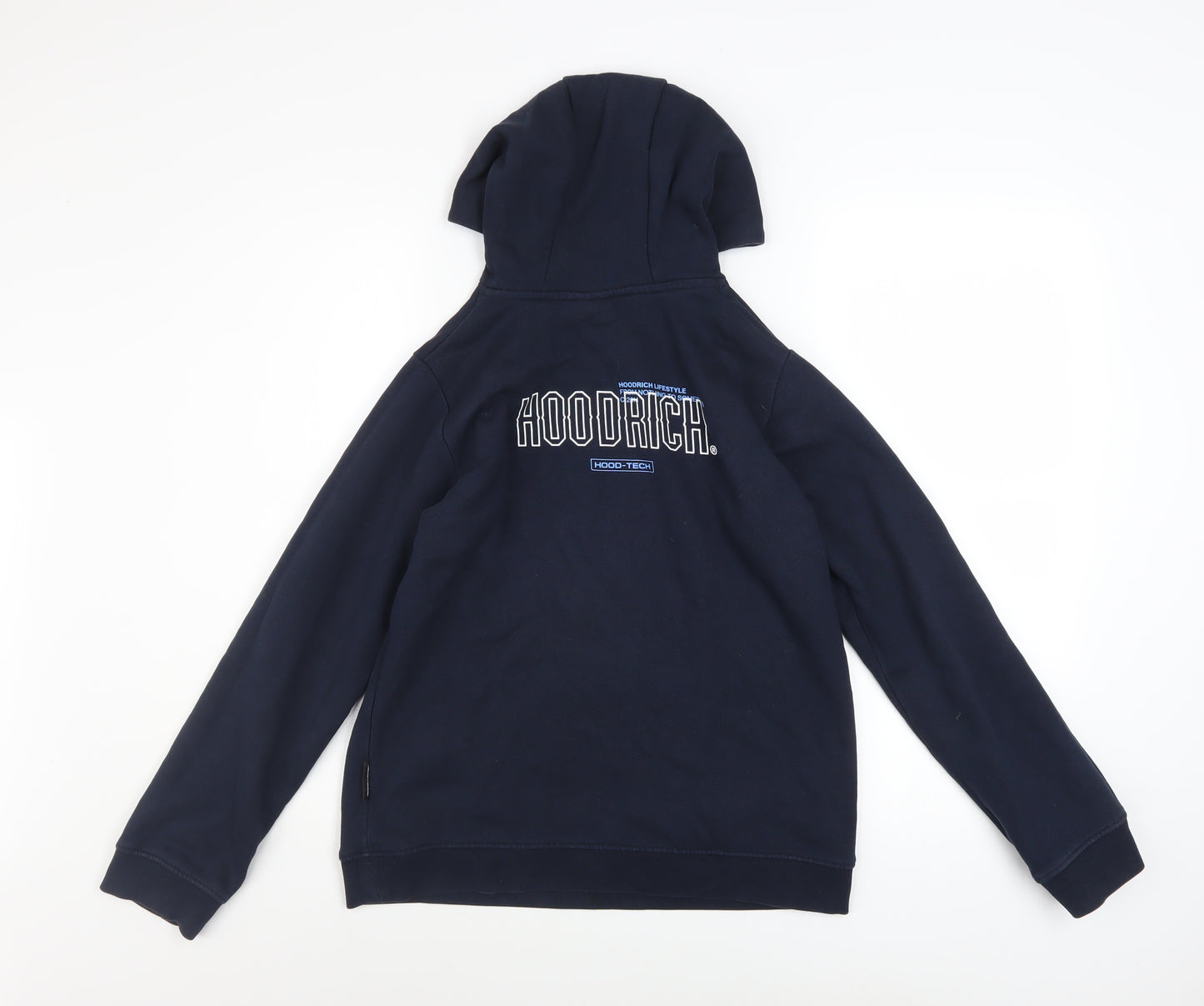 Hoodrich Boys Blue Pullover Hoodie XL 13-15Y Regular Fit Fleece Hooded Sweatshirt