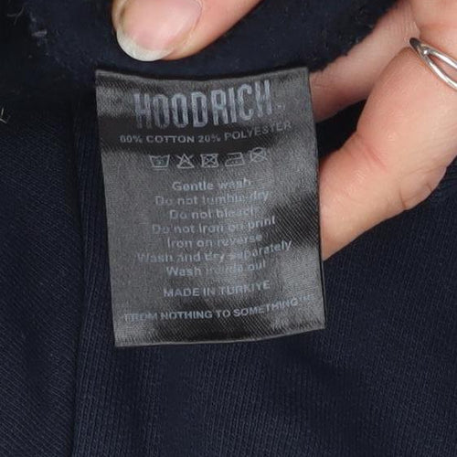 Hoodrich Boys Blue Pullover Hoodie XL 13-15Y Regular Fit Fleece Hooded Sweatshirt