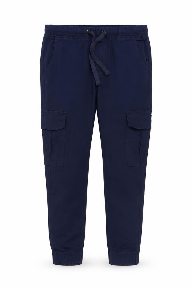 Avalanche Men's Blue Cargo Jogger Trousers Size 34 Cotton Blend Casual