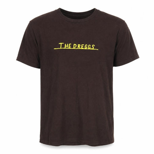 Gildan Men's Brown 'The Dreggs' Band Graphic Short Sleeve T-Shirt S